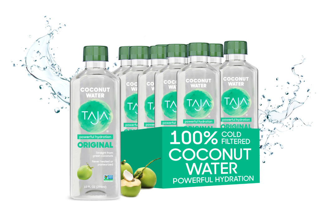 TAJA Coconut Water Sample Pack 10oz Btl (1 each of 4 products) Taja